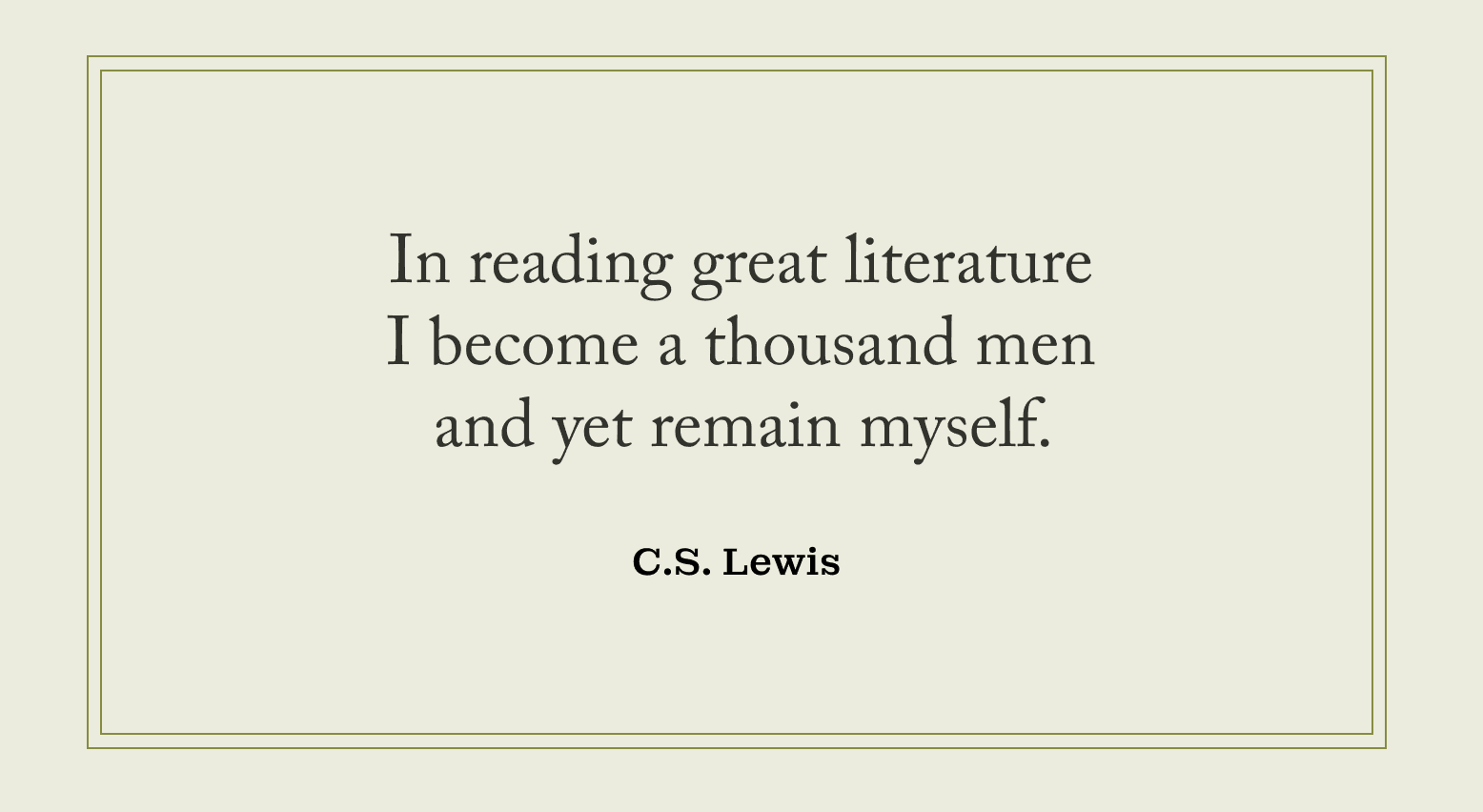 Becoming The Main Character